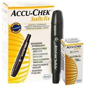 ROCHE DIAGNOSTICS SpA Roche - Accu-Chek Softclix+25Lan