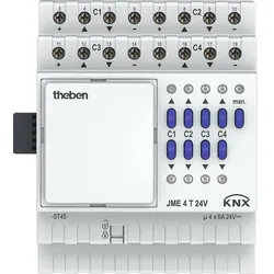 Theben Jalousieaktor Erweiterung JME 4 T 24V KNX