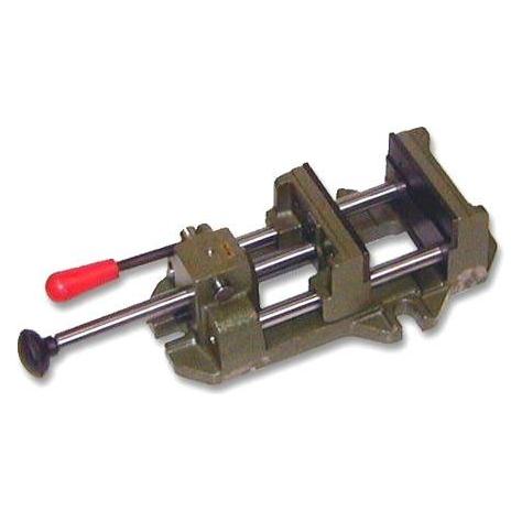 Elmag - Schnellspannschraubstock QUICK GRIP, 4" / 100 mm inkl. 1 Prismenbacken 100mm (100 mm) (16091)