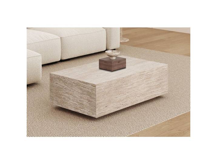 Table basses 'Jackor' Décor Travertin Beige