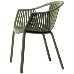Sessel Tatami Pedrali olivgrün, Designer Pocci & Dondoli, 58x78x61.5 cm