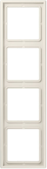 Jung Cadre 4 fois blanc niveau/vertical LS 984 W (LS984W)