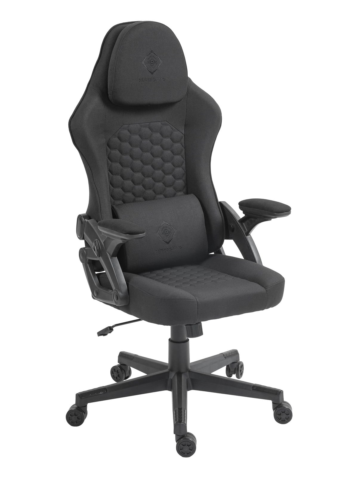 Deltaco DC130 Gaming Gaming Stuhl - Schwarz - Stoff
