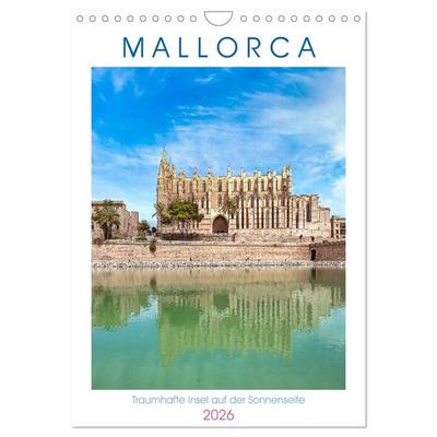 Mallorca - Traumhafte Insel auf der Sonnenseite (Wandkalender 2026 DIN A4 hoch), CALVENDO Monatskalender