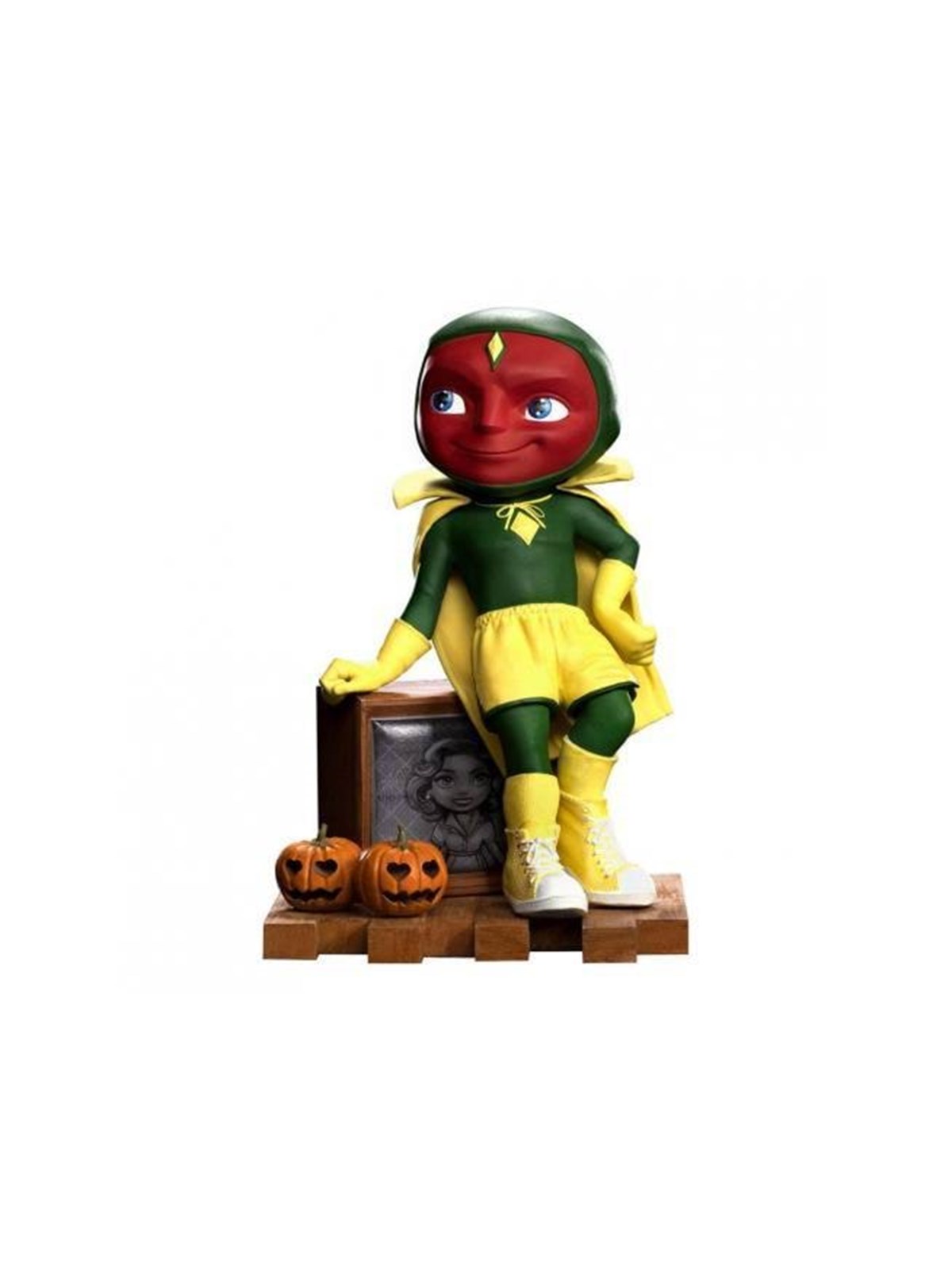 Iron Studios - MiniCo Figurines: Wandavision - Vision (Halloween Version) - Figur