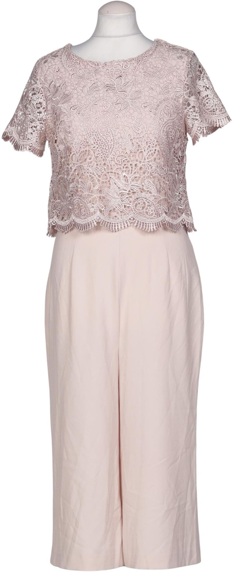 Warehouse Damen Overall oder Jumpsuit, Pink, Gr. EU 36, Synthetik / Elasthan - Second Hand