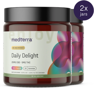 Medterra Daily Delight 5mg THC Gummies