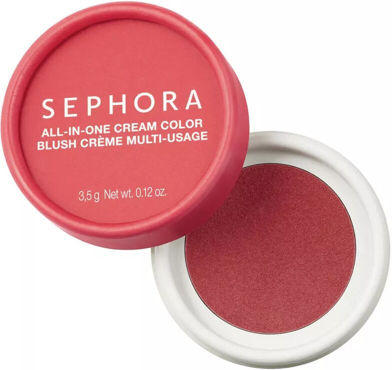 SEPHORA - Vielseitige Rouge-Creme - Natürliche Ausstrahlung + Pflege gegen fahlen Teint, 3.5 g,  Daring Tangerine