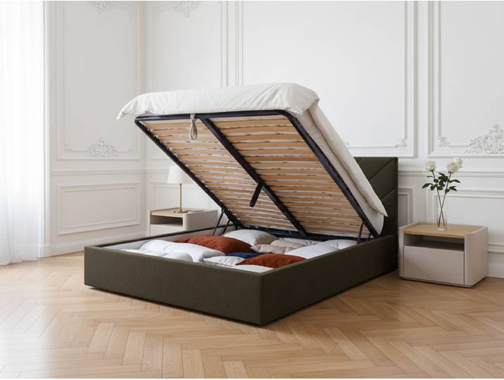 Lit coffre ROMANE 160x200