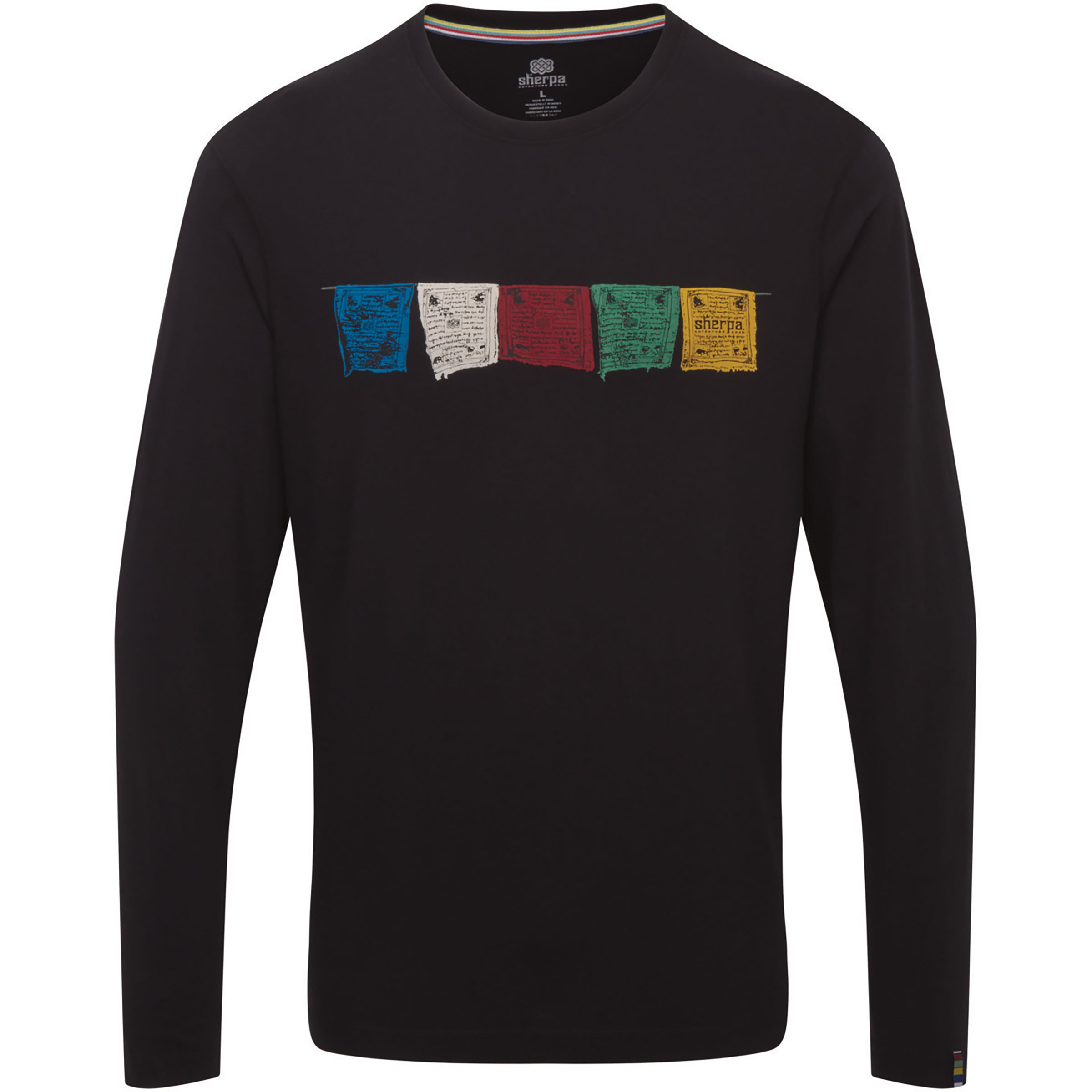 Sherpa Adventure Gear Tarcho Herren Longsleeves schwarz Größe M Lifestyle Widerstandsfähig