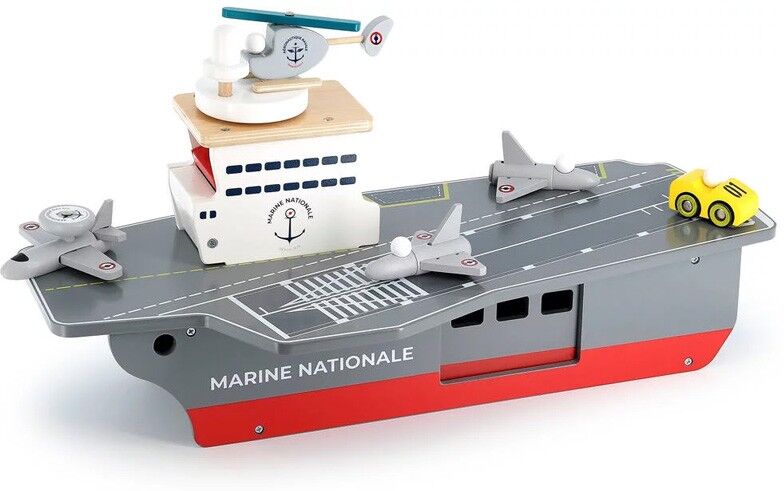 Porte-avions + accessoires Marine nationale - Vilac