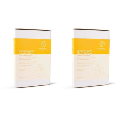 Bienenwachs Brustauflage Set 2x 2x1 St Folie