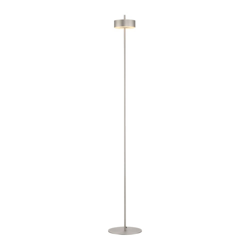 Paul Neuhaus Q-Rotate design vloerlamp in aluminium, zilver