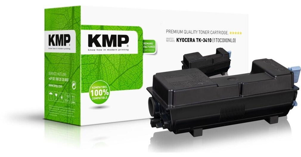 KMP Toner voor Kyocera TK3410, zwart, 15500 pagina's