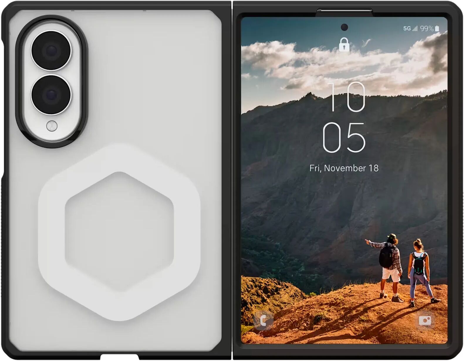 Uag Funda Mouve Ice / Samsung Galaxy Z Fold8