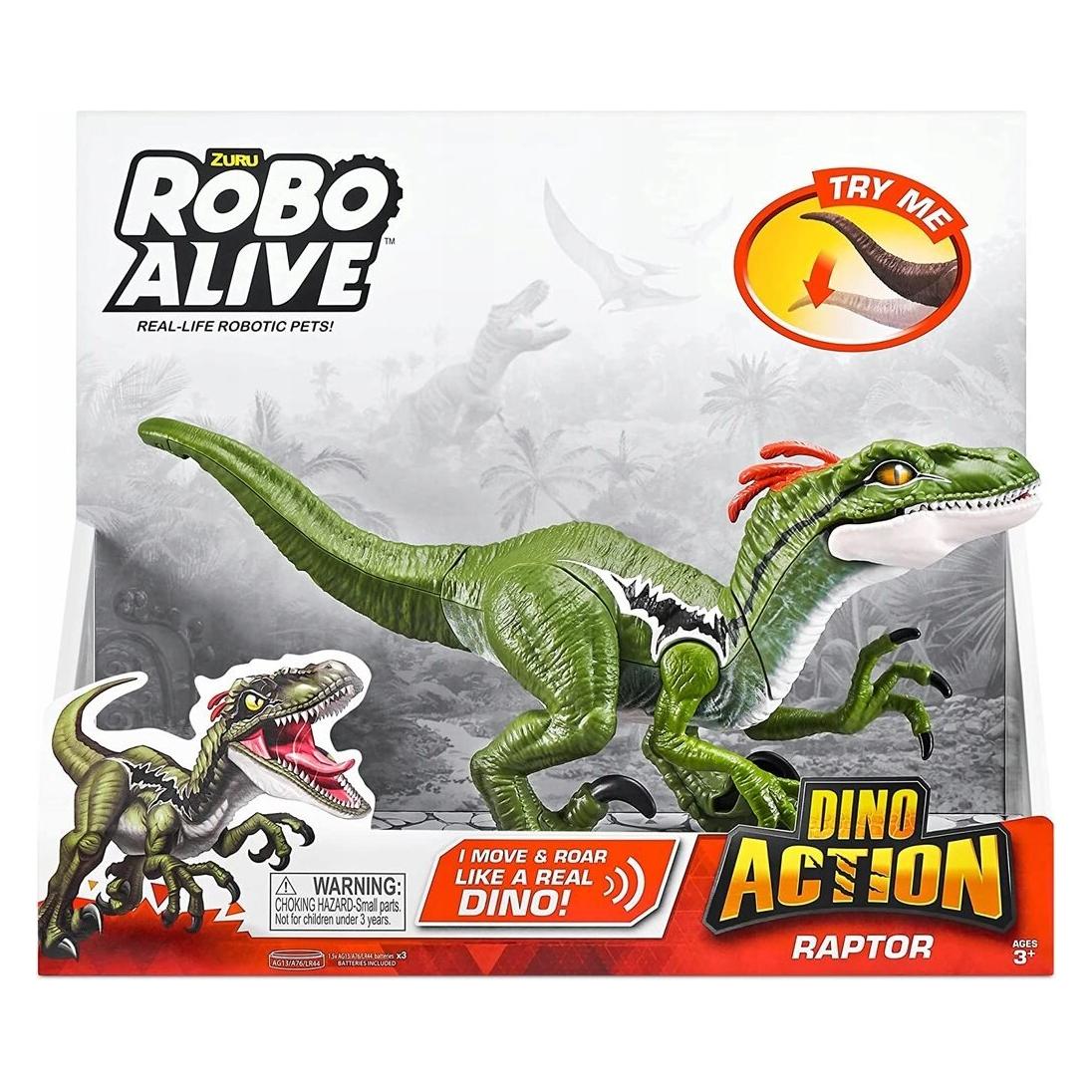 Dino Interaktive Figur Action-Serie 1 Raptor (7172)