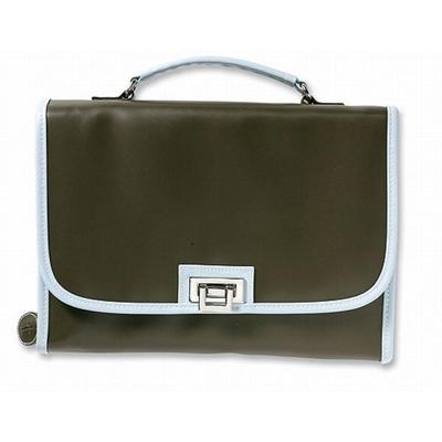 Addison Organizer Espresso/Sky Large