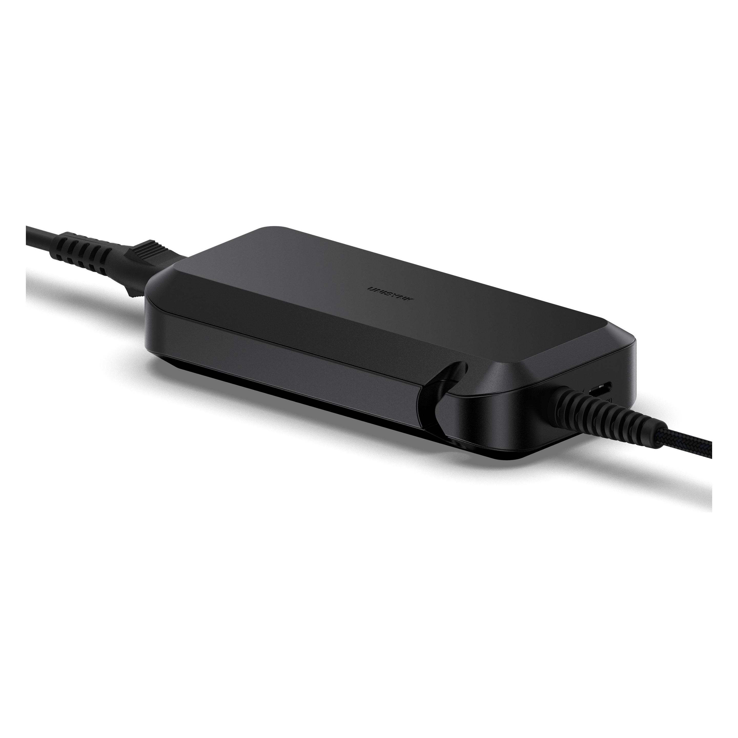 Unisynk 10421 mobile device charger Universal Black AC Fast charging Indoor (65 W, 1 Port) (10421)