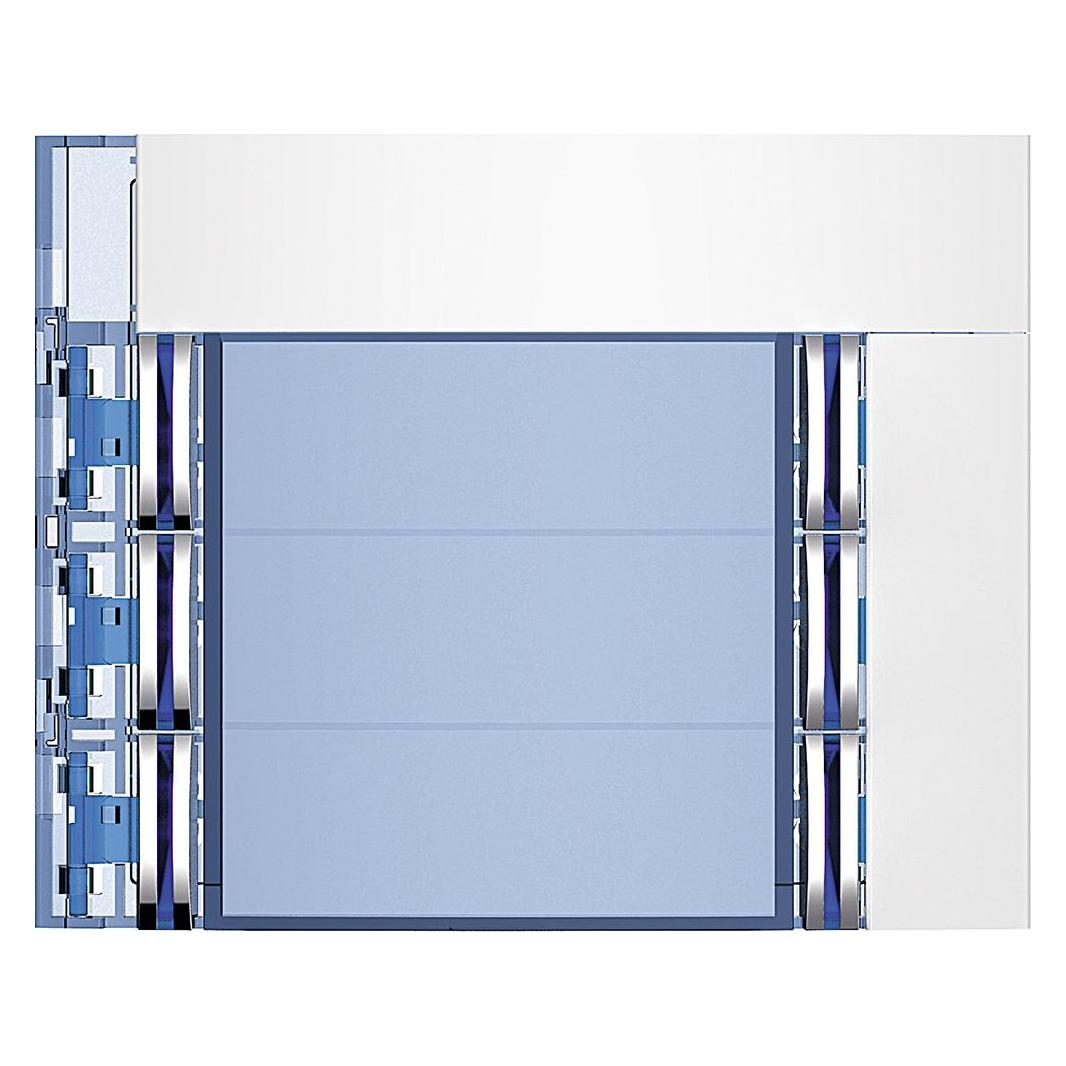 Bticino Frontblende Ruftastmodul 6Rt-D Allwhite (352162)