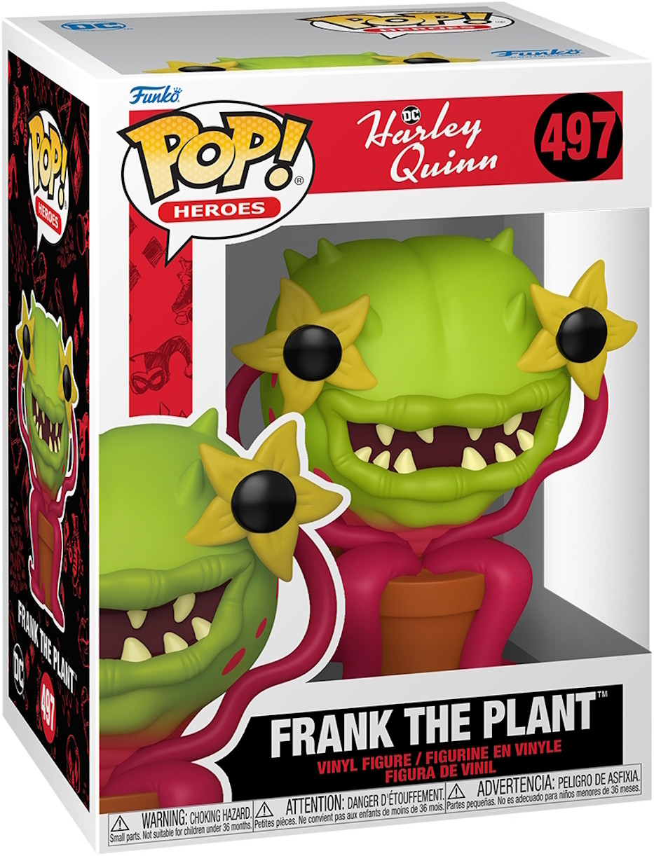 Funko Pop! Vinyl figuur Harley Quinn - Frank The Plant 497