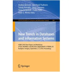 New Trends in Databases and Information Systems, Fachbücher