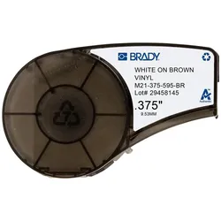 Brady, Etikettenrolle, M211 und M210, Vinyletiketten für den Innen- und Aussenbereich