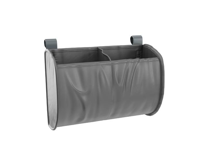 Aufbewahrungstasche für Babybett grau