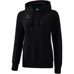 erima Essential Team Hoodie Damen schwarz/slate grey 34