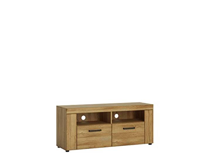 Möbel to go Cortina 2 Schublade TV-Schrank, Grandson Eiche, 1276 x 558 x 409 mm