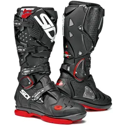 Sidi Crossfire 2 Supermoto, Stiefel - Schwarz/Rot - 43 EU