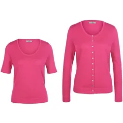 Twinset aus 100% SUPIMA®-Baumwolle Peter Hahn pink, 36