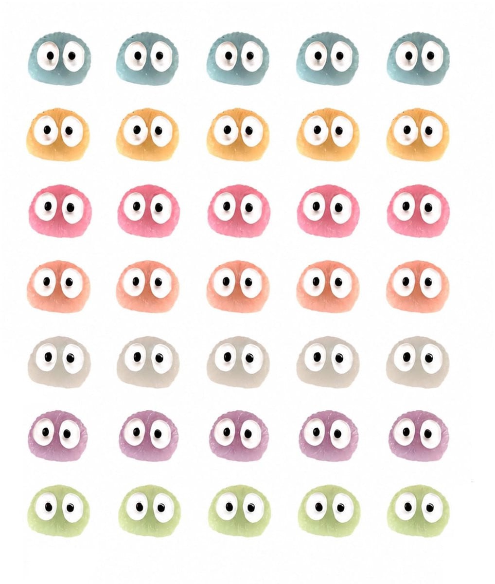 35 stuks Diverse Fairy Tuin Accessoires Glow in the Dark Anime Kodama Bos Geesten Decoratie