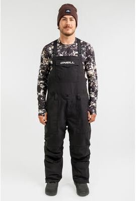 O'Neill s Fwc Peak Bib Snow Pants in Blackout, Size Small, Polyester