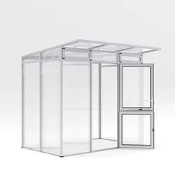 KGT Gewächshaus "Santini II small",pressblank,3,5 m2