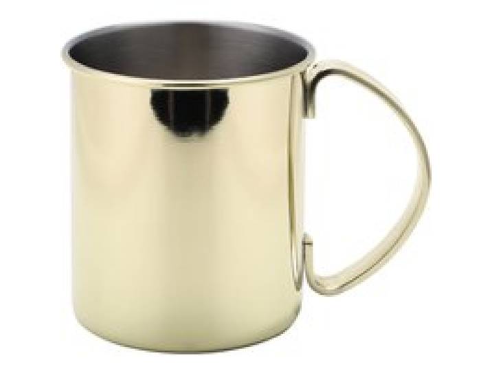 ECHTWERK Set de tasses Moscow Mule en acier inoxydable (2pcs, or, 1000 ml)