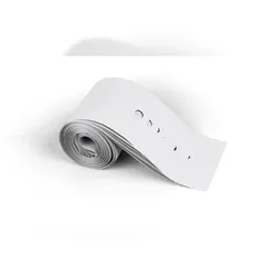 KS Handel 24 Ersatzlamellen 250 cm lang individuell kürzbar Lamellenvorhang (Weiss 15er Set)