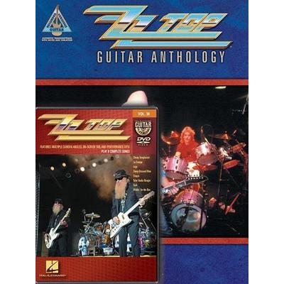 ZZ Top - Guitar Anthology Guitar Songbook and Play Along DVD Electric Guitar Tab Sheet Music Pack for Students Teachers and Fans Note for Note Rock