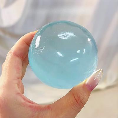 Perfect Picks Market Blue Mochi Squishy Stress Ball Soft Quick Rebound Stress Relief Fidget Toy blue