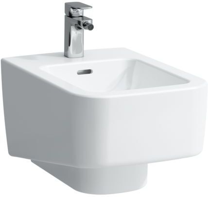 LAUFEN Pro S Wand-Bidet 8309614003021 weiß, 1 Hahnloch, mit unsichtbarer Befestigung