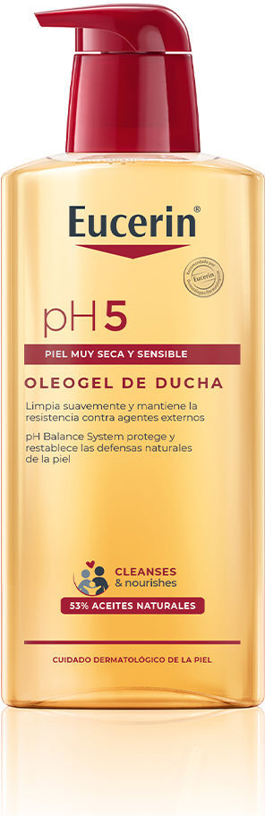Eucerin Huile de douche corporelle PH5 400 ml