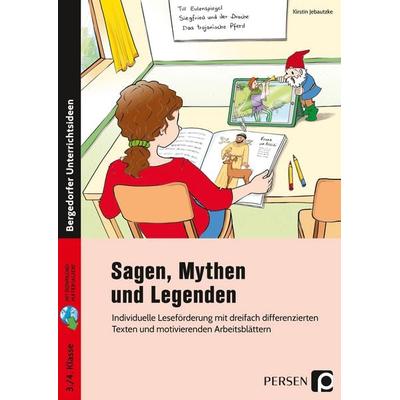 Sagen, Mythen und Legenden, Set von Kirstin Jebautzke, Persen Verlag in der AAP Lehrerwelt GmbH, 978-3-403-20531-9