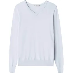 Cross Cross Pullover Classic V-Neck, hellblau