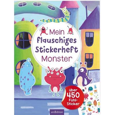 Mein flauschiges Stickerheft – Monster, Taschenbuch von , arsedition, 978-3-8458-6526-3