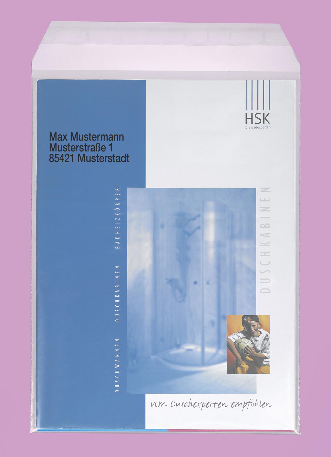 docuCARE® Folienversandtaschen DIN C4 transparent 2FVDF117360