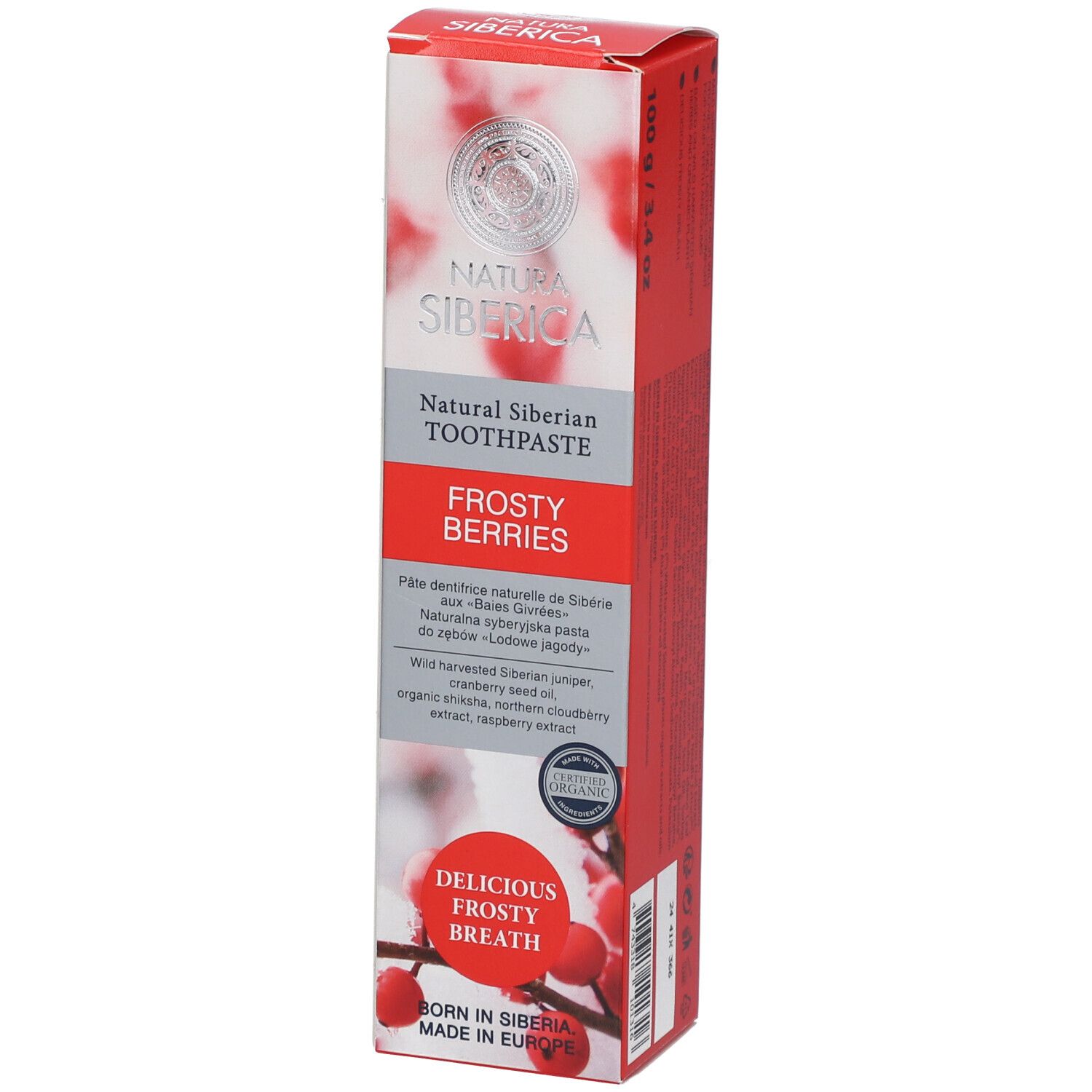 Natura Siberica Frosty Berries Toothpaste 100 g Zahnpasta