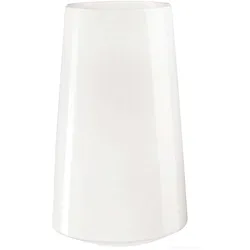 Float Vase white glossy Porzellan H 27,5cm Ø 16cm