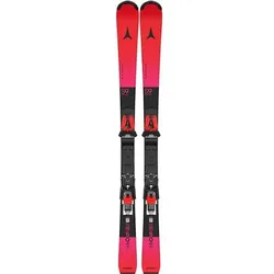 ATOMIC Kinder Racing Ski NYI REDSTER S9 FIS + ICON 10, Größe 138 in Rot Rot
