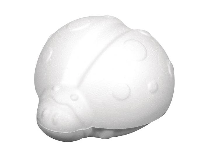 Rayher Styropor-Marienkäfer 11.5 × 5 cm