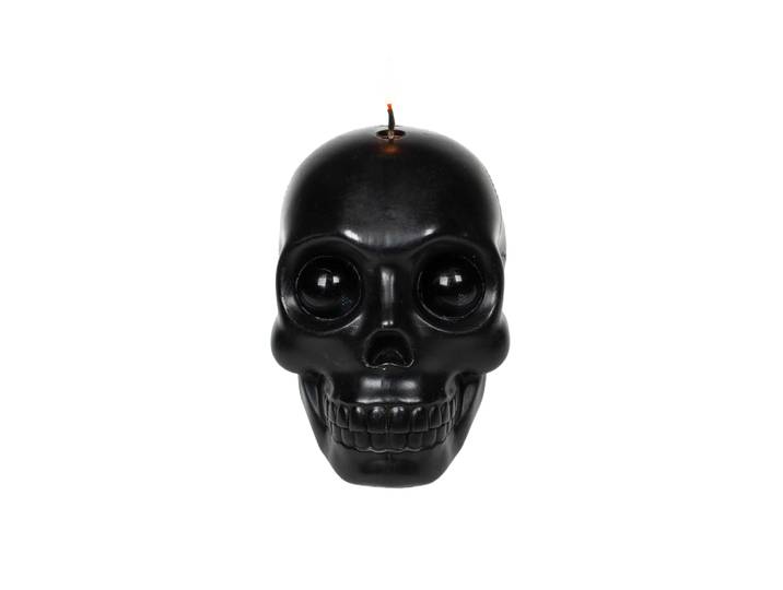 Skull Kerze Schwarz