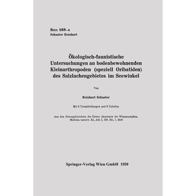 Ökologisch-faunistische Untersuchungen an bodenbewohnenden Kleinarthropoden (speziell Oribatiden) des Salzlachengebietes im Seewinkel, Taschenbuch von